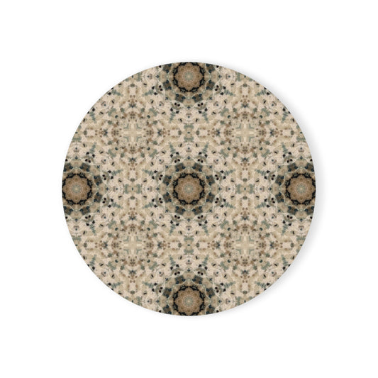 Desert Suns Coaster – Boho Southwestern Drink Coaster Set, Earth-Tone Ceramic Decor