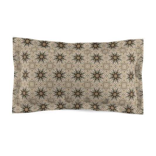 Desert Suns Pillow Sham - Boho Sunflower Microfiber Cozy Bedding Decor