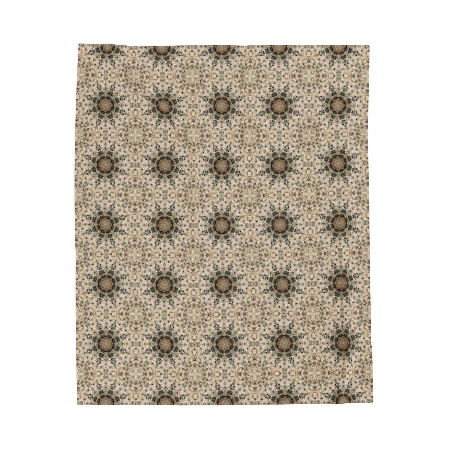 Desert Suns Velveteen Throw Blanket – Warm Southwest-Inspired Sun Pattern for Cozy Modern Homes