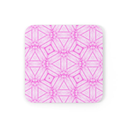 Cherry Blossom Patchwork Coaster – Sakura Floral Drink Coasters, Japanese Cherry Blossom Set