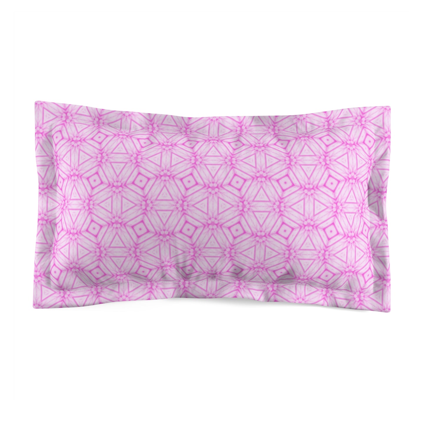 Cherry Blossom Patchwork Pillow Sham – Sakura Floral Pink Bedding Cover