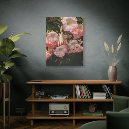Angels in the Garden Canvas Wall Art - Vibrant Floral Design Nature Photography Decor