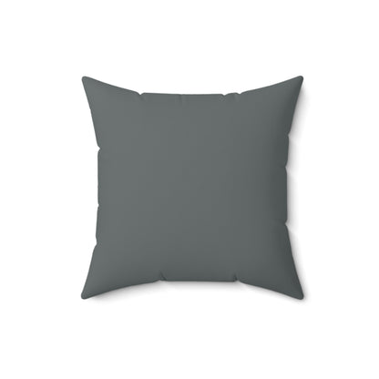 Blue Quilt Pattern Decorative Square Pillow – Colorful Geometric Throw Pillow for Living Room or Bedroom